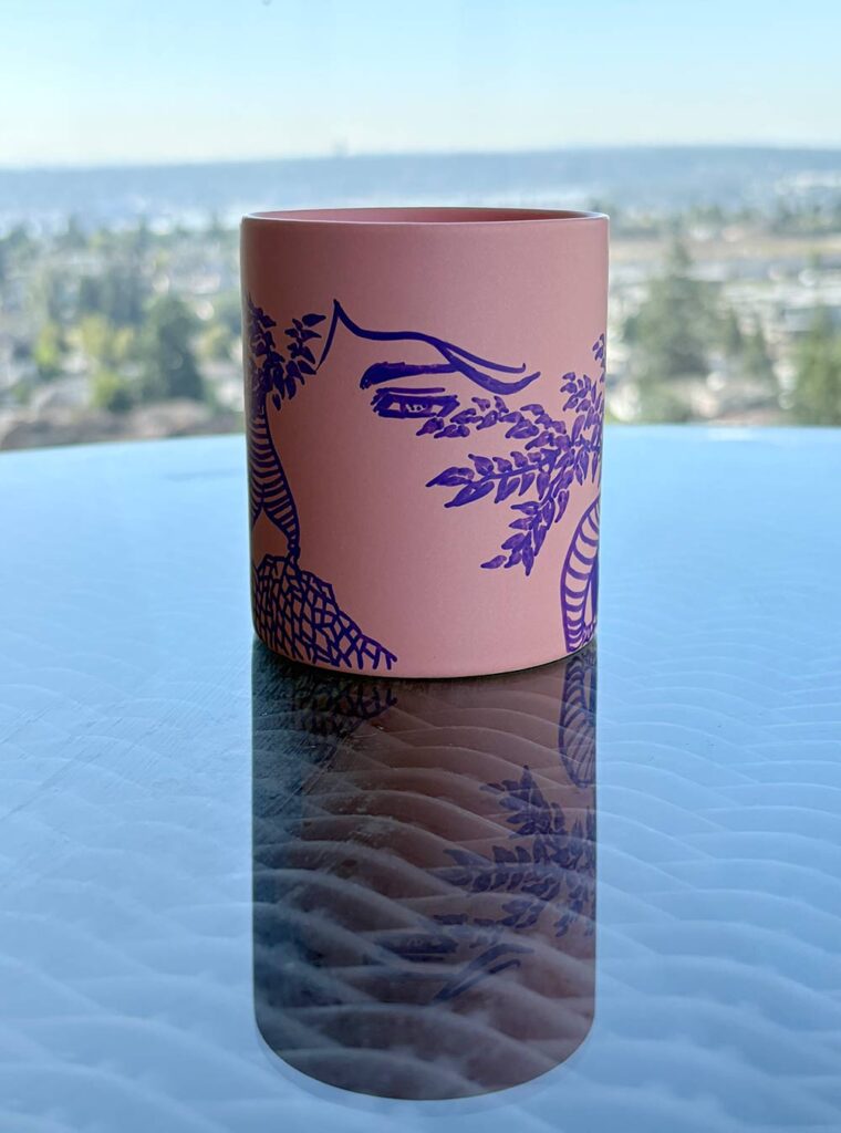 Hand Painted Mug-Regret