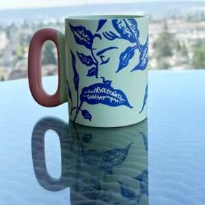 Hand Painted Mug-Sigh