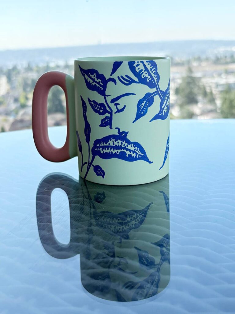 Hand Painted Mug-Sigh