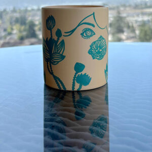 Hand Painted Mug-Gaze