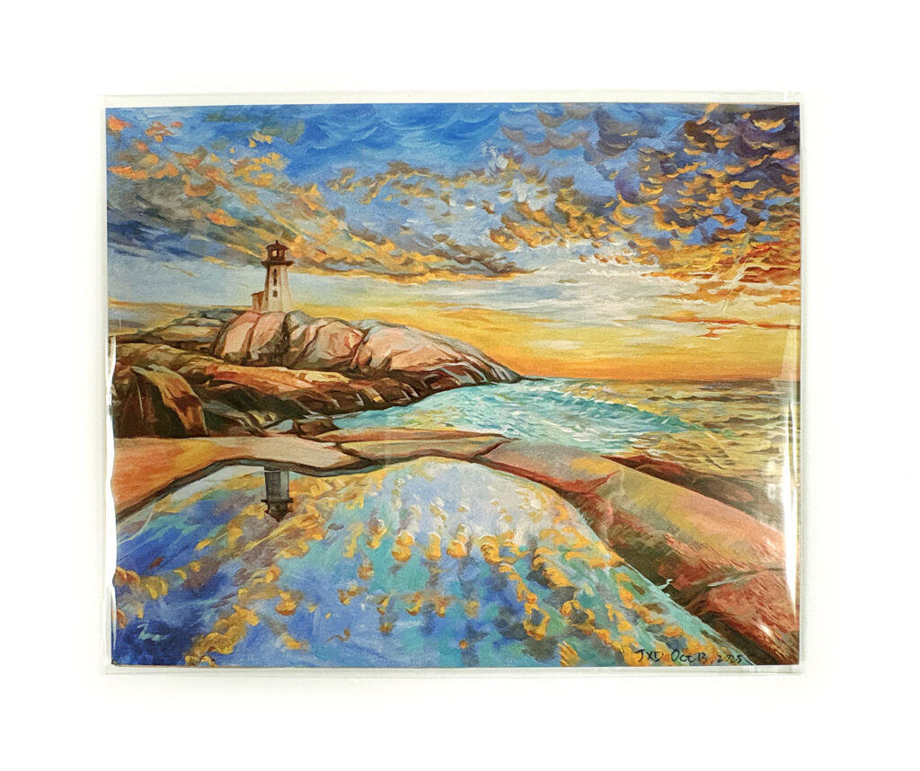 Peggys Cove Sunset-Print